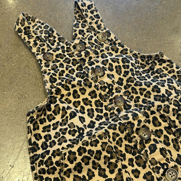 Leopard Overall Dress - Picture 2 of 5